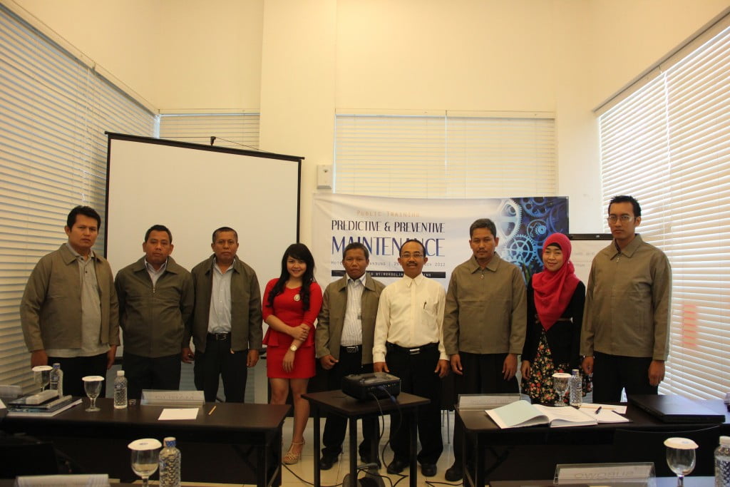 PUBLIC TRAINING PREDICTIVE & PREVENTIVE MAINTENANCE 29 OKT - 1 NOV 2012