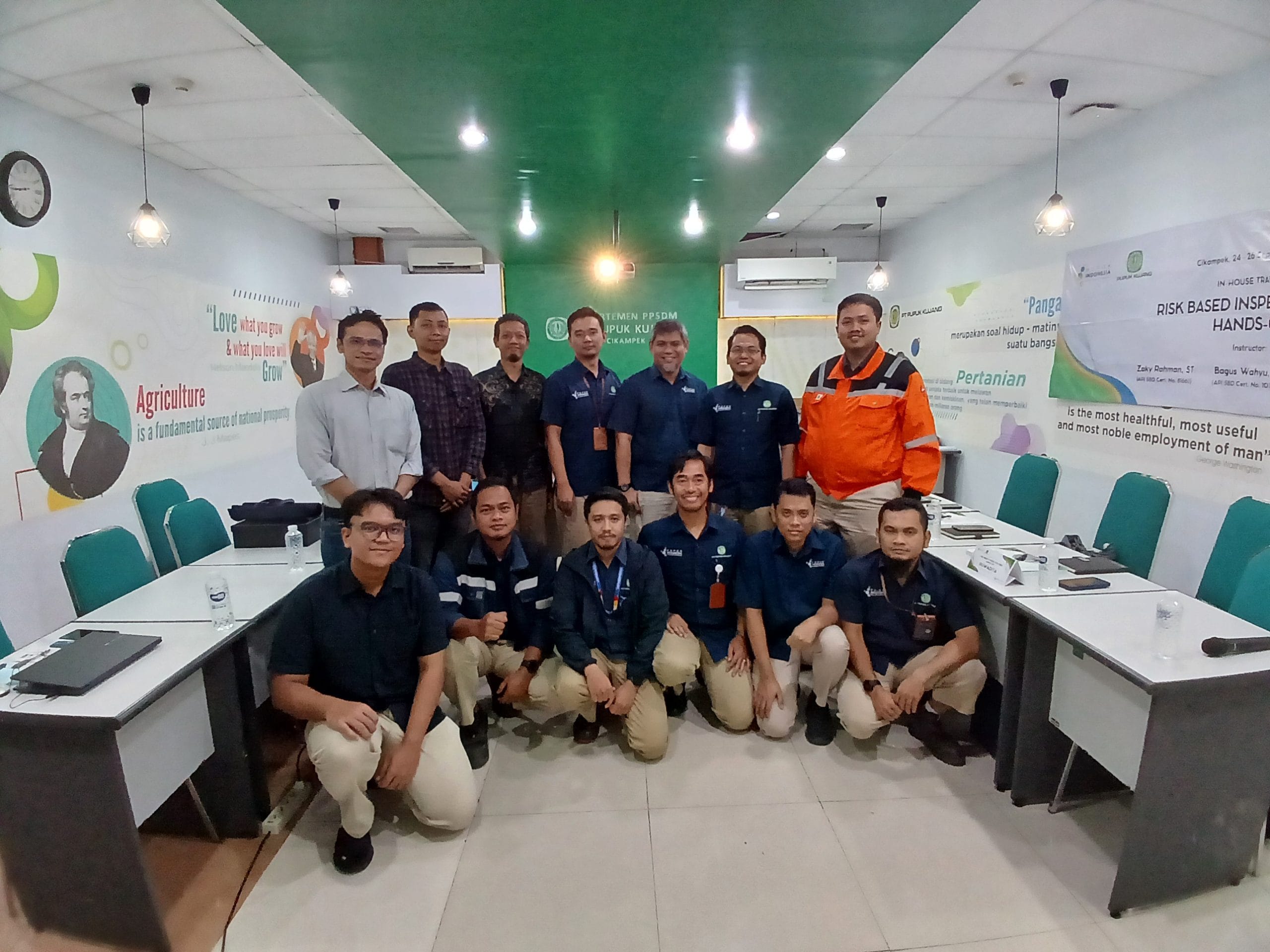 In-house Training Risk Based Inspection (RBI) Hands-On – PT Pupuk Kujang | Cikampek, 24 - 26 September 2024