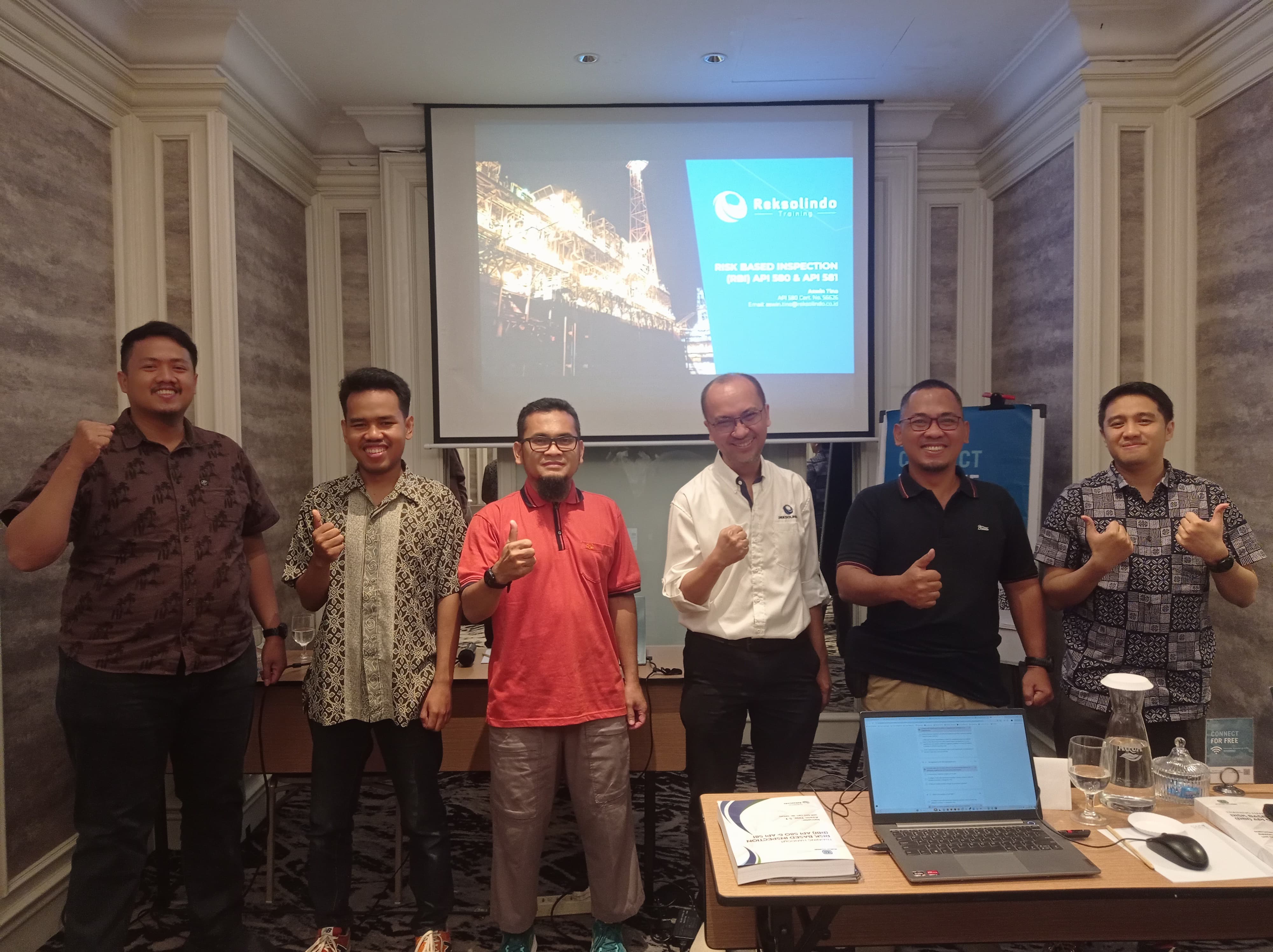 In-house Training Risk Based Inspection (RBI) API 580 & 581 – PT. Pupuk Kujang | Bandung, 14 - 17 Mei 2024