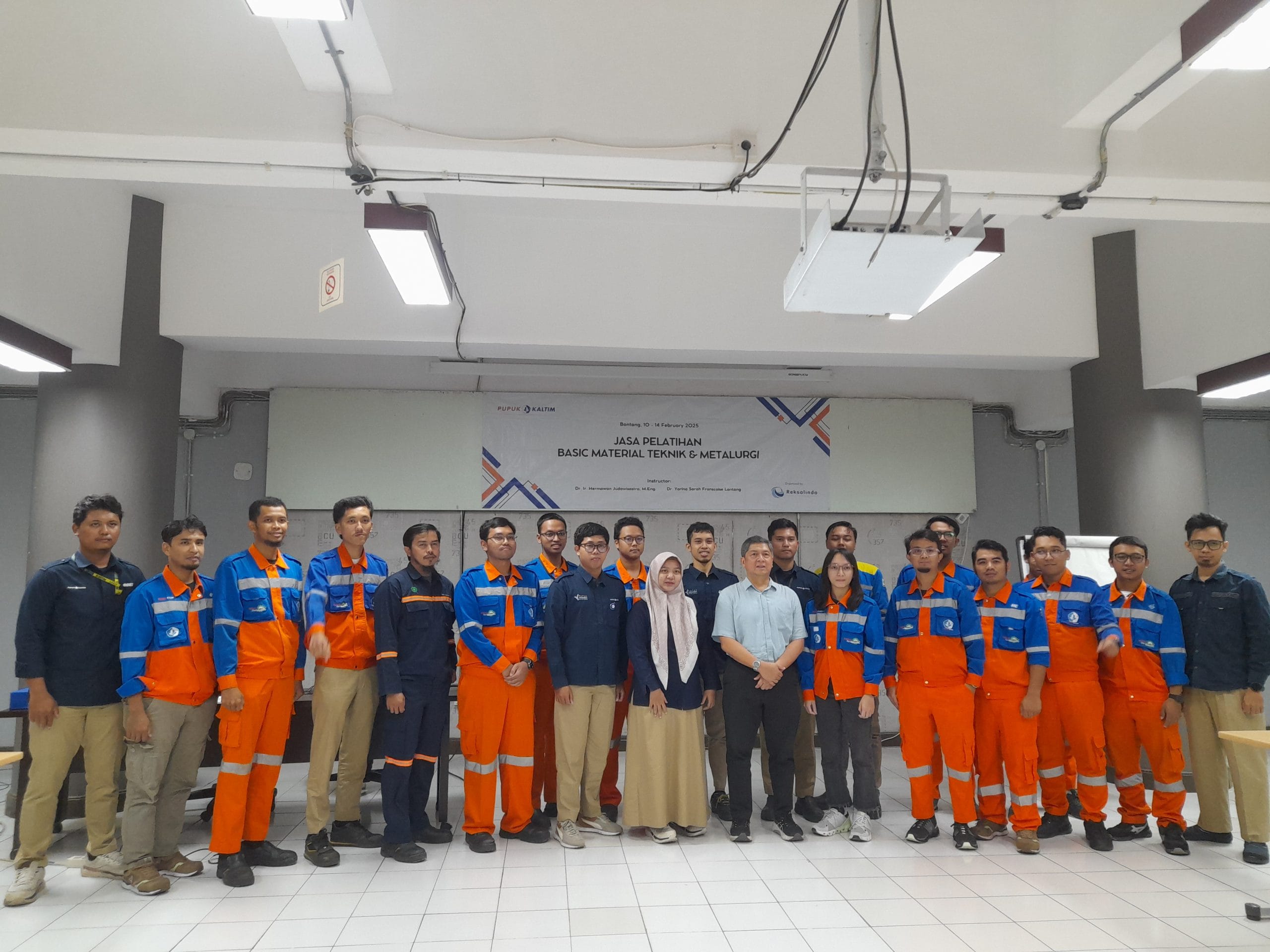 Jasa Pelatihan Basic Material Teknik & Metalurgi – PT Pupuk Kalimantan Timur | Bontang, 10 - 14 Februari 2025